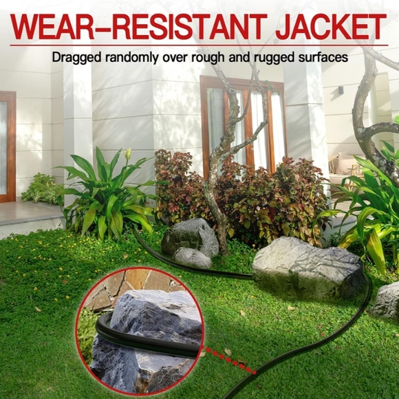 25FT Outdoor Extension Cord - Black - Picture 7 of 7